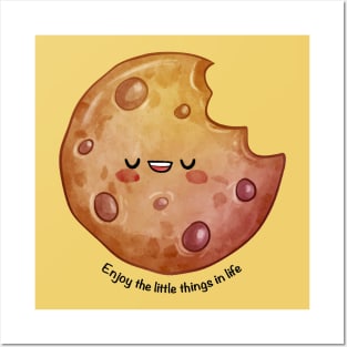 Enjoy The Little Things In Life - Cookie Posters and Art